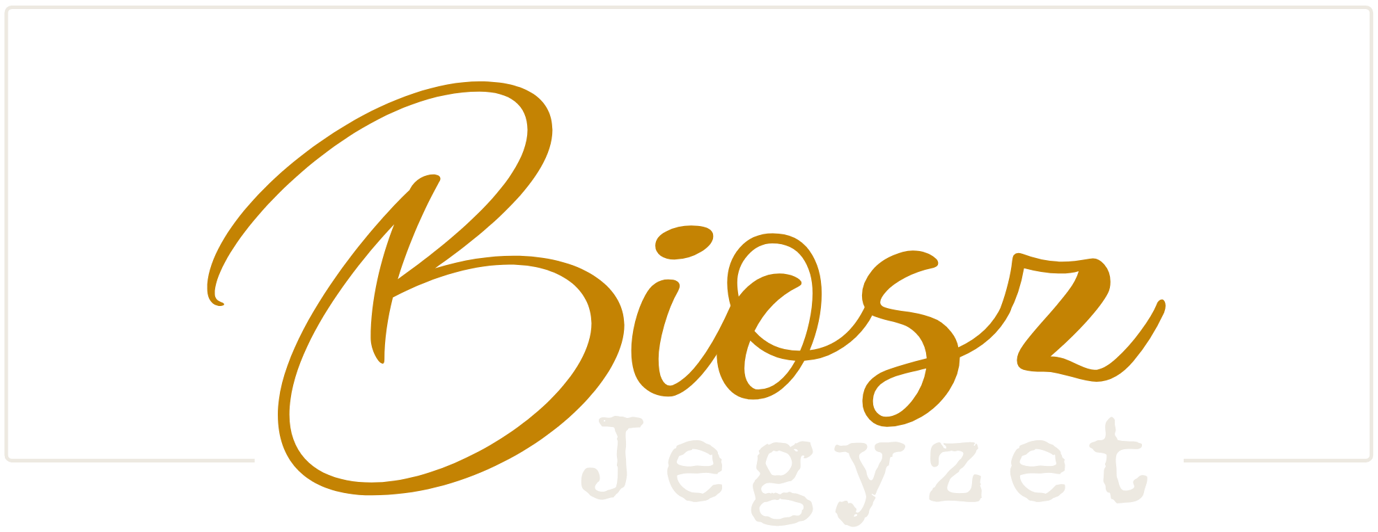 BioszJegyzet címsor