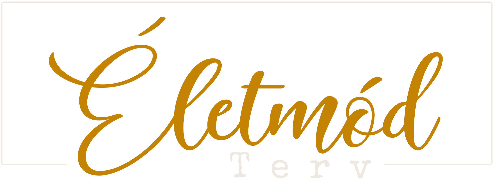 ÉletmódTerv címsor