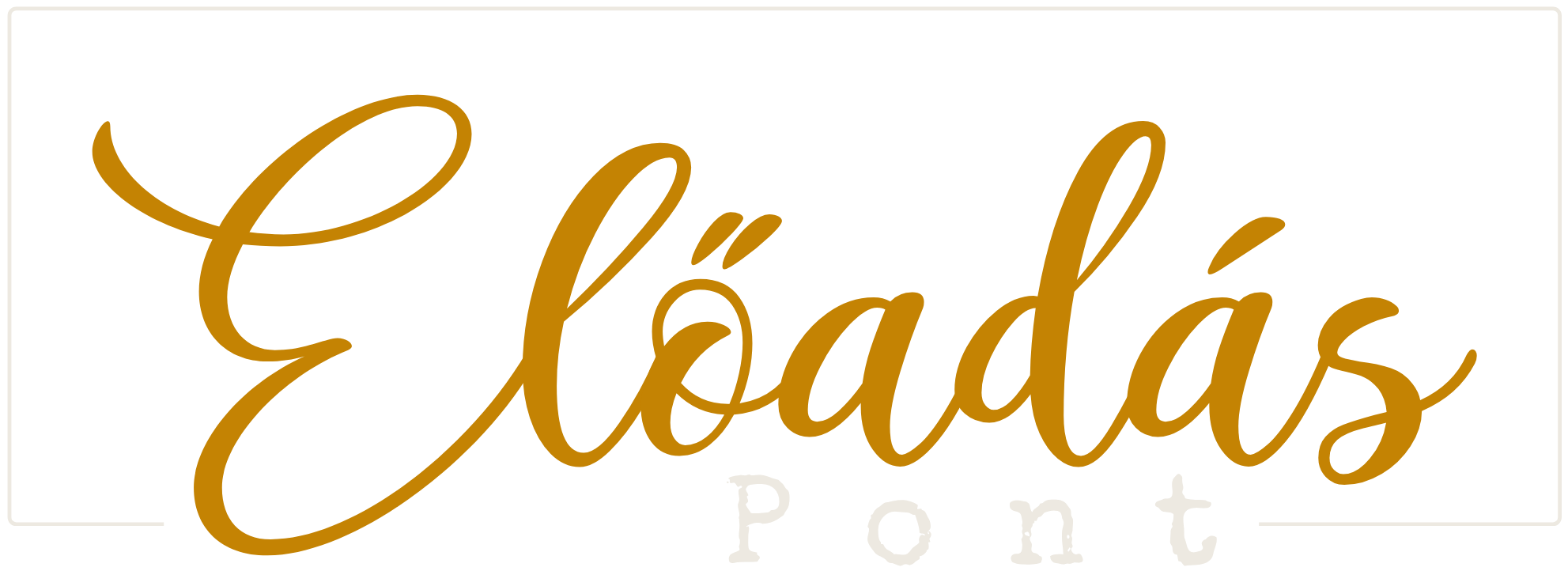ElőadásPont címsor